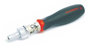 WKRĘTAK - GRZECHOTKA Z PRZEGUBEM DO BITÓW 1/4"