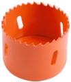 Otwornica bi-metal 114mm koloru pomarańczowego.