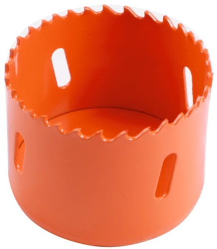 Otwornica bi-metal 127mm koloru pomarańczowego.