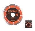 Tarcza diamentowa segmentowa 230mm i opakowanie typu blister.