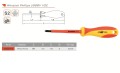 Dane techniczne wkrętaka izolowanego PH 2x175.