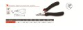 Tabela danych technicznych szczypce segera 150 zewnętrzne wygięte 90 stopni.